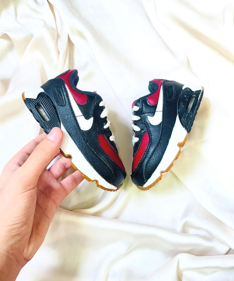 Nike Air Max 90 Kids (Black & Red)