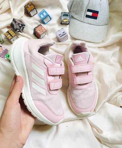 Adidas Pink Running Shoes - Double Strap